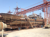 48m stern ramp steel fishing boat tug with freezer