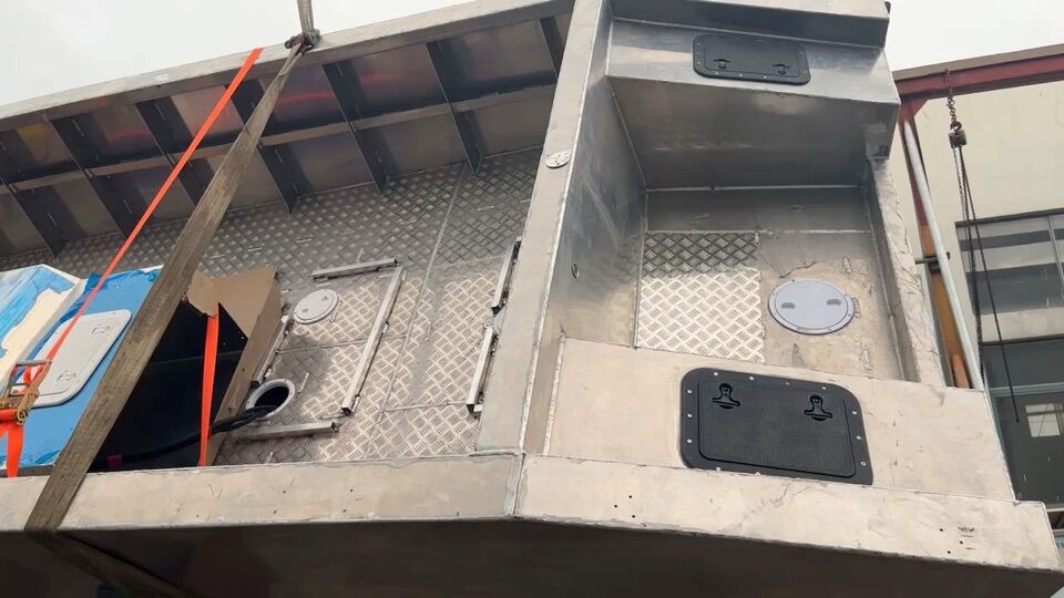 8m Aluminum Landing Craft with T Top 