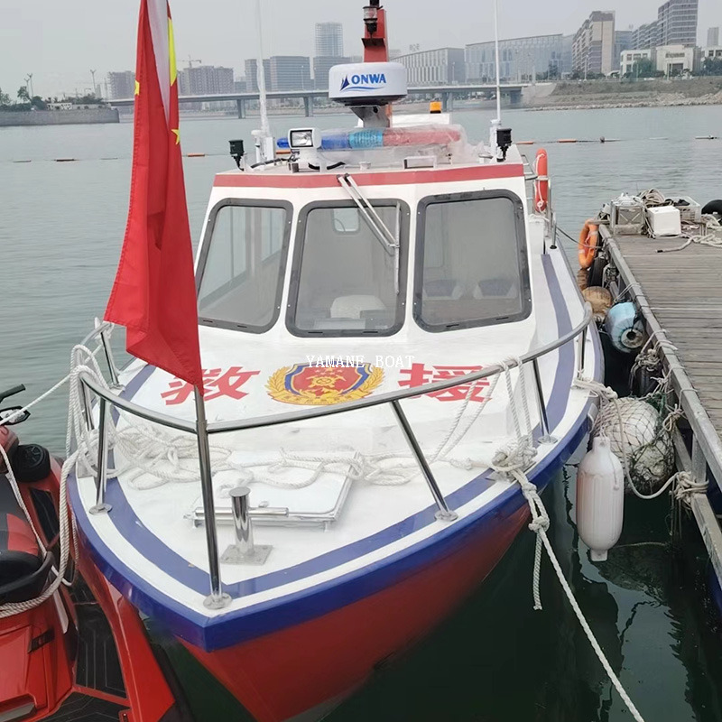 8.76m Aluminum Patrol Pilot Rescure Work Boat Police