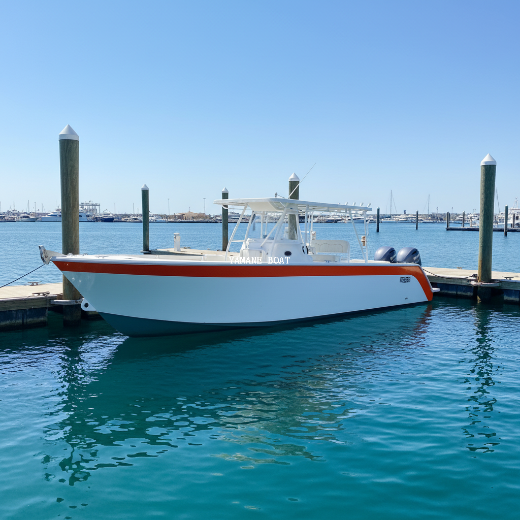 32ft 9.7m Aluminum Big Top Fishing Boat High Speed Yacht