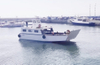 50ft Aluminum Landing Craft with Twin 250hp Diesel Outboards And Crane 
