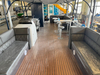 Commercial Ocean Pontoon Boat With Swim Platform