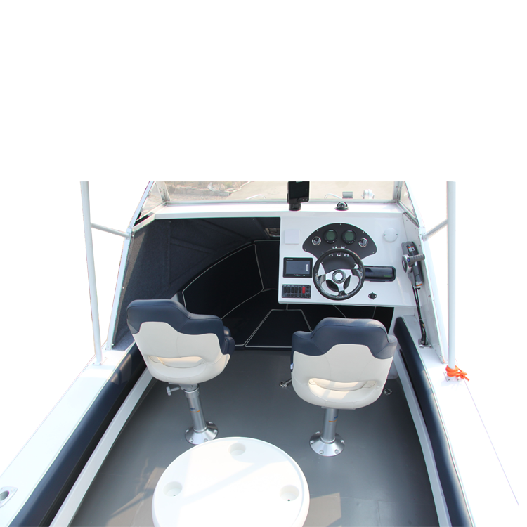 Center Console Non-skid Paint Lifts Aluminum Boat