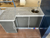 new model 11m aluminium pontoon boat with second deck 