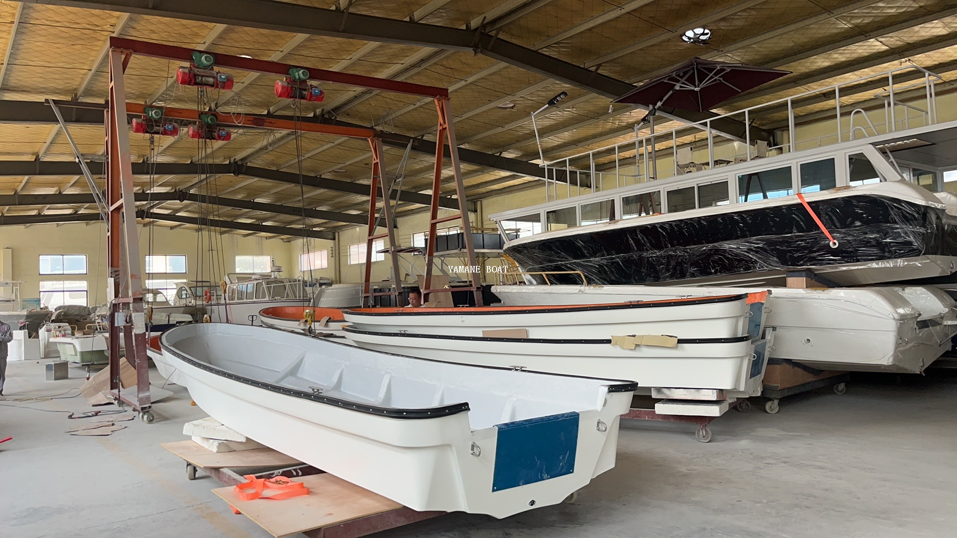 River Fiberglass Panga boat