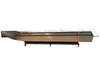 10m Aluminum Landing Craft with Left And Right Fold Up Bench Seats with Big Fuel Tank 